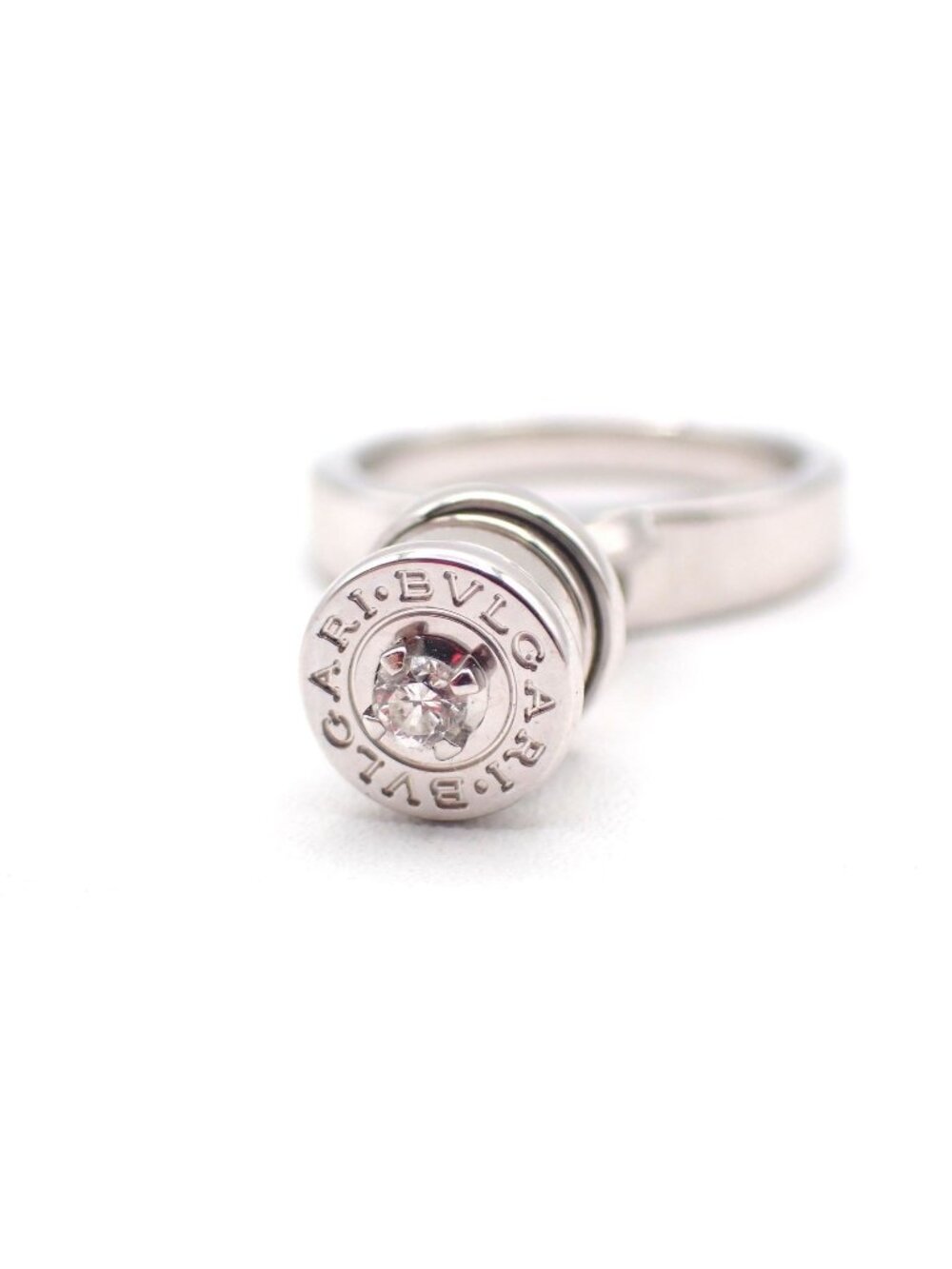 Bvlgari Bulgari Element Diamond Ring 750 White Gold